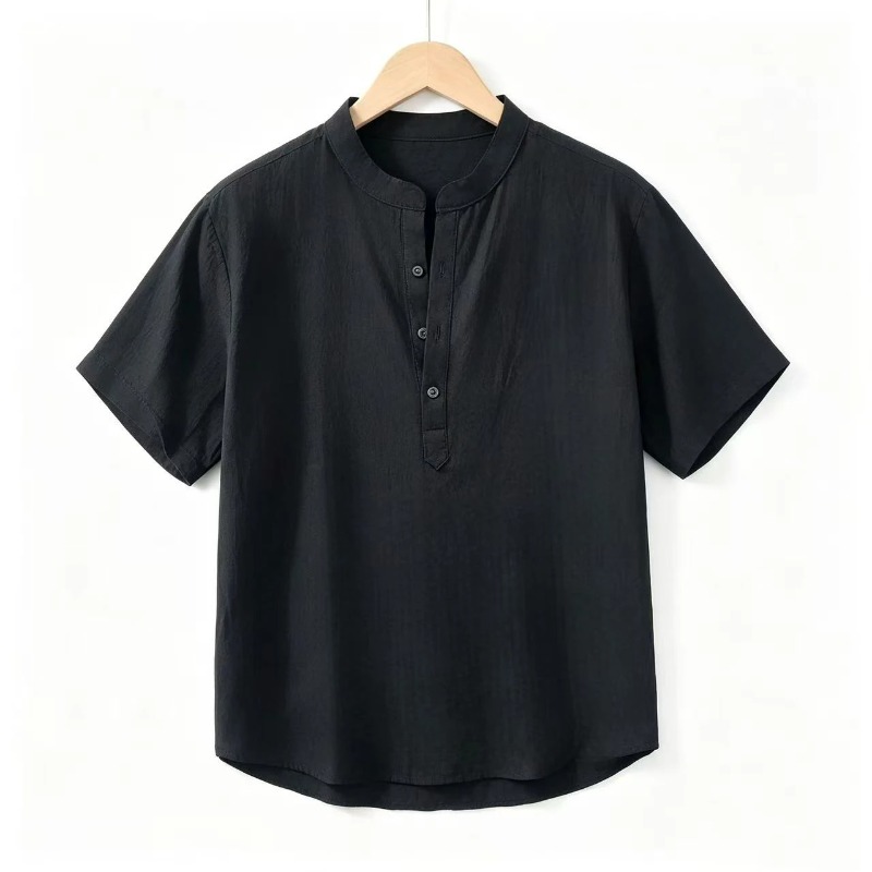 Mens Formal - Camicie Estive Sottili a Maniche Corte
