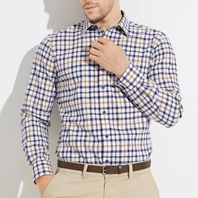 Men Formal Wear For Summer - Camicia a maniche lunghe da uomo