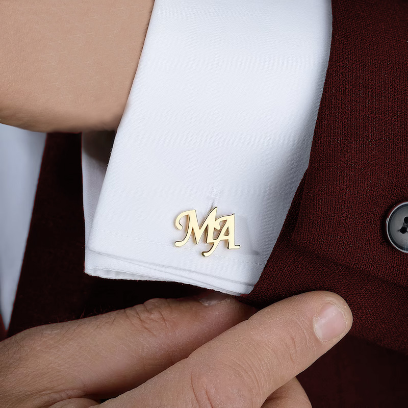 Men'S Formal Wear For A Wedding - Gemelli personalizzati per uomo Logo personalizzato