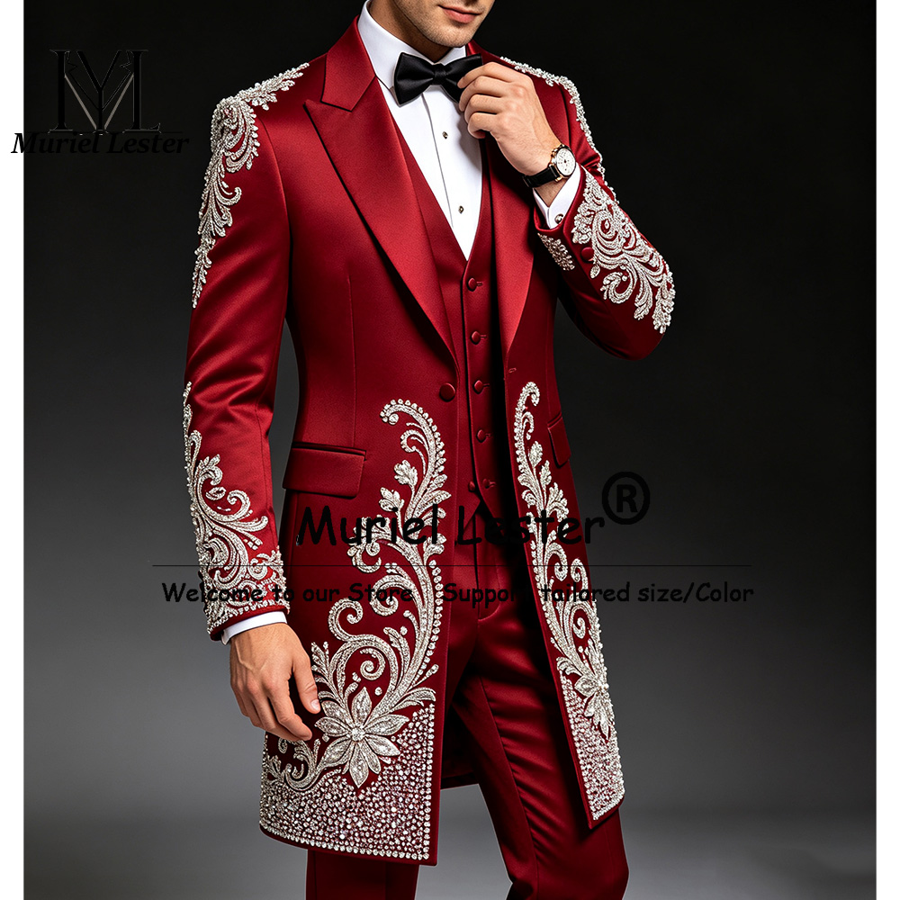 Men Formal Wear For Dinner - Abito da Sposo di Lusso Personalizzato
