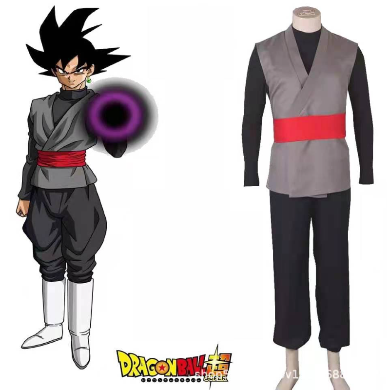 Men Formal Wear Set - 9 stili Dragon Ball Mens Nero