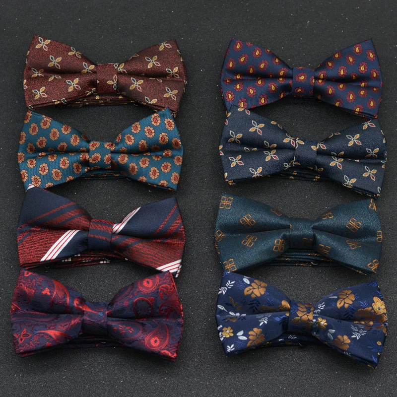 Men'S Formal Wear For A Wedding - Papillon da uomo per matrimonio, doppio,