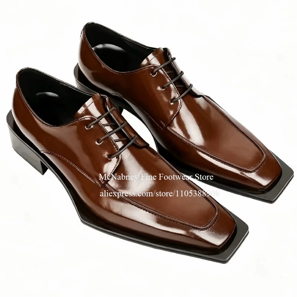 Men'S Formal Wear For A Wedding - Scarpe Eleganti in Pelle con Borchie,