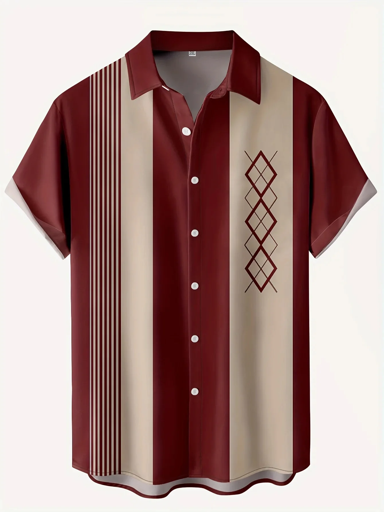 Nuova Camicia Hawaiana Retrò d - Men Formal Wear Options recensione e prezzo