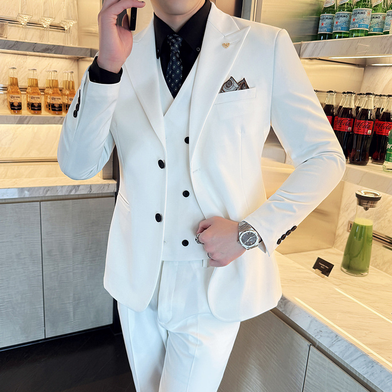 Abiti da uomo bianchi a 3 pezz - Men Formal Wear For Dinner recensione e prezzo