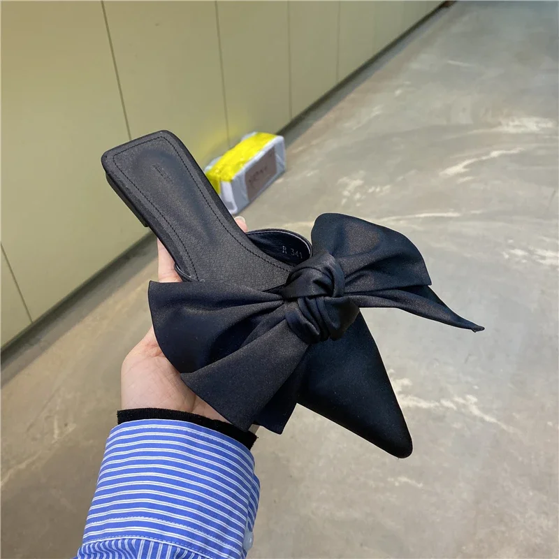 Sandali da donna con fiocco ov - Satin Bow Tie recensione e prezzo