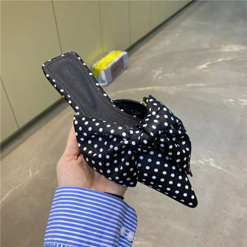 Sandali da donna con fiocco ov - Satin Bow Tie recensione e prezzo
