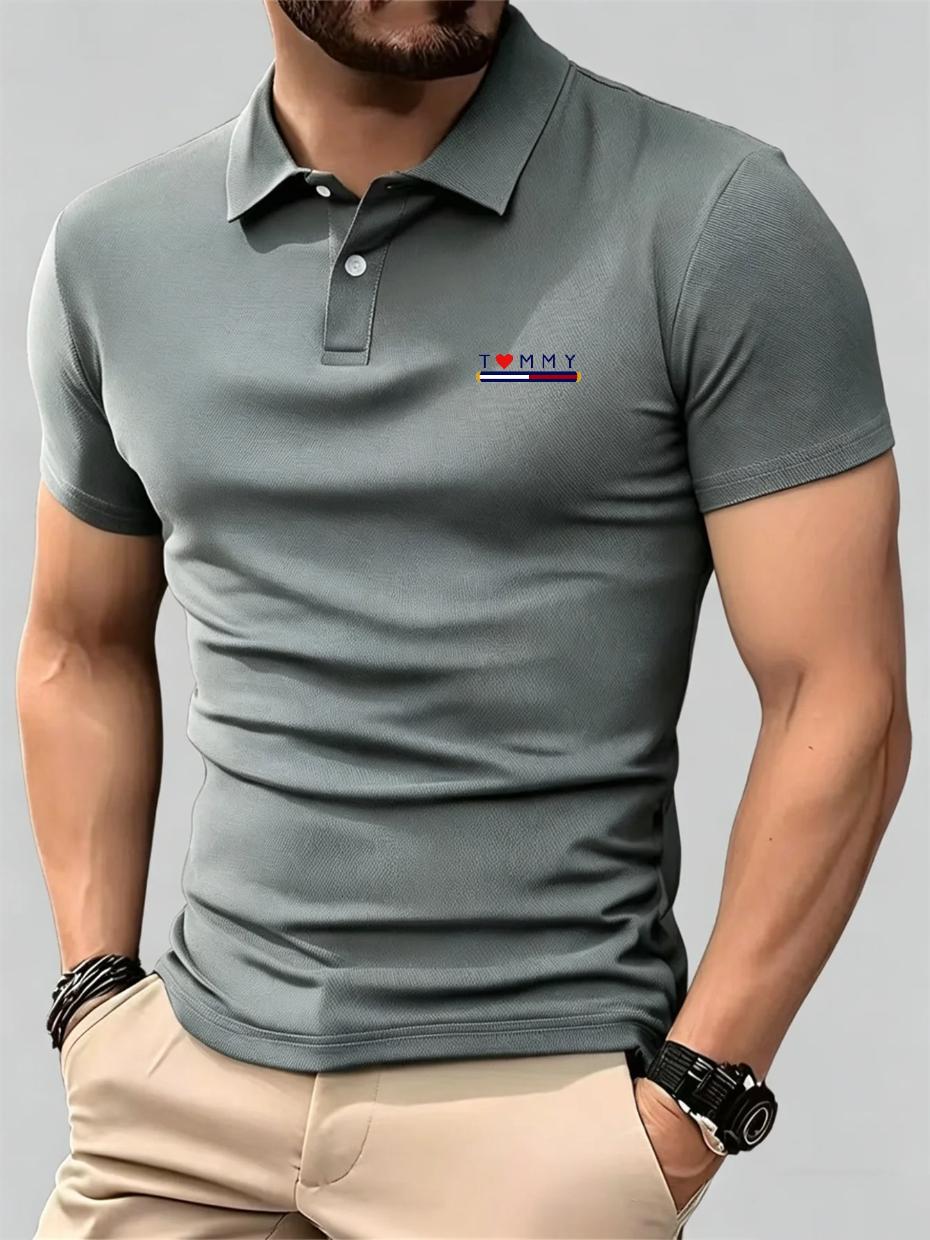 Nuova Camicia Polo Traspirante - Young Men Formal Wear recensione e prezzo