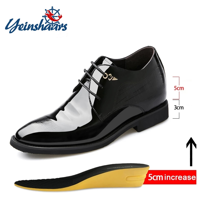 3/6/8 Cm scarpe da ascensore s - Young Men Formal Wear recensione e prezzo