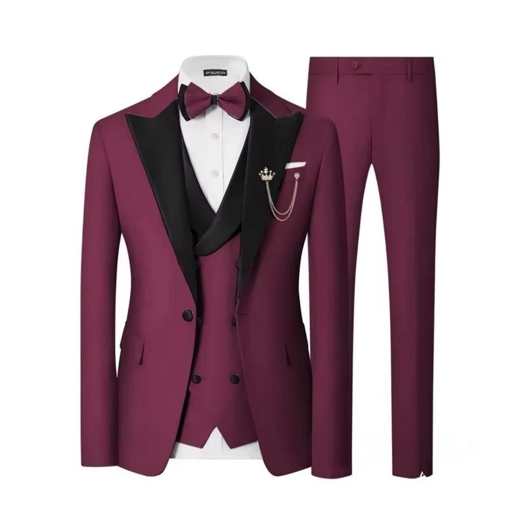 Completo da uomo slim fit a 3  - Men Formal Wear For Dinner recensione e prezzo