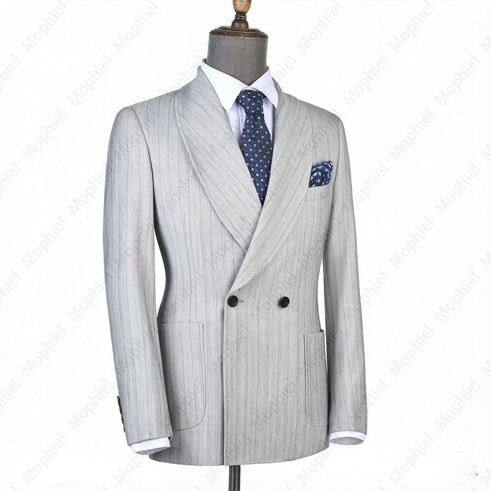 Abito da Uomo Mophiel Grigio C - Men'S Formal Wear For A Wedding recensione e prezzo