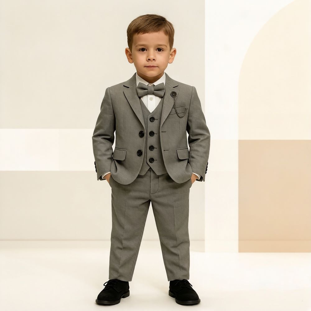Completo da Cerimonia Beige da - Formal Wear For Men Kids recensione e prezzo