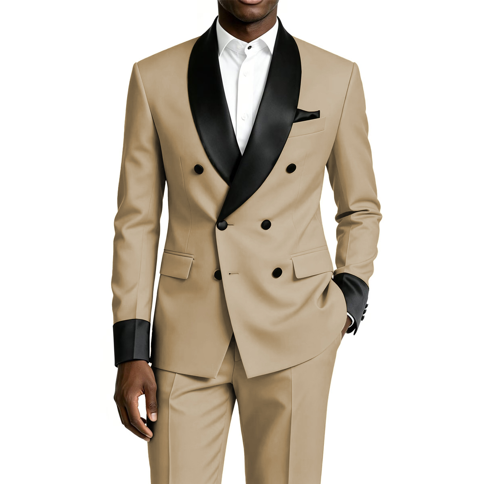 Abito da uomo a 2 pezzi slim f - Men Formal Wear For Dinner recensione e prezzo