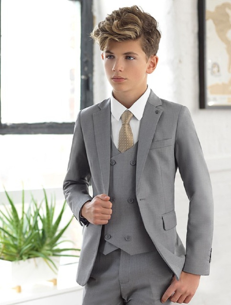 Abito da cerimonia grigio chia - Formal Wear For Men Kids recensione e prezzo