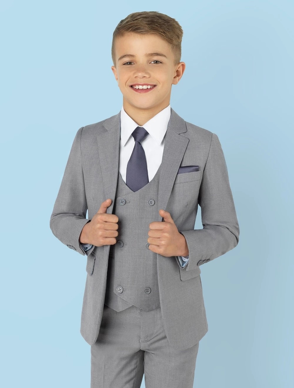 Abito da cerimonia grigio chia - Formal Wear For Men Kids recensione e prezzo