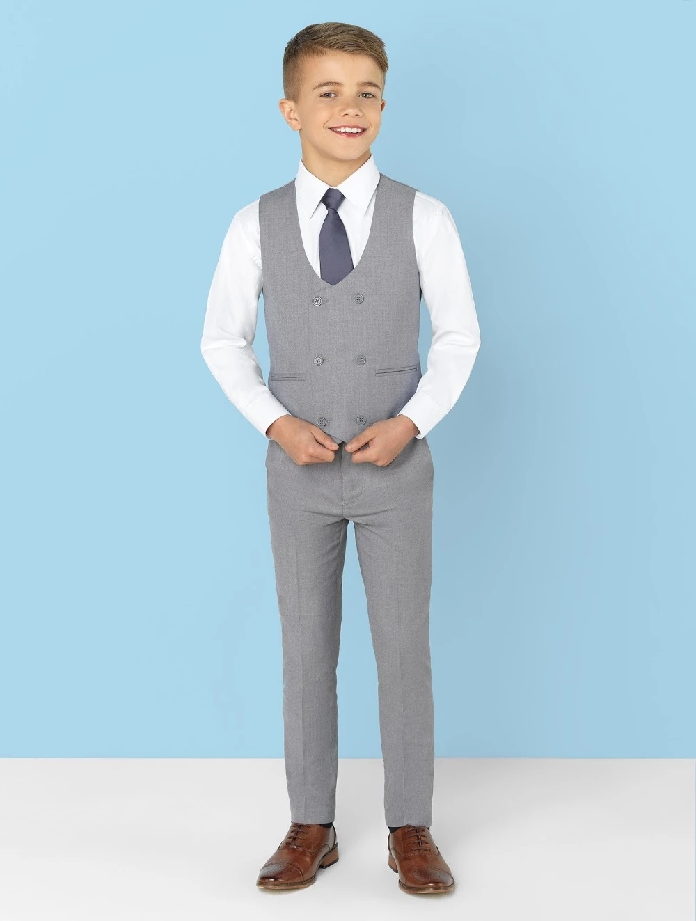 Abito da cerimonia grigio chia - Formal Wear For Men Kids recensione e prezzo