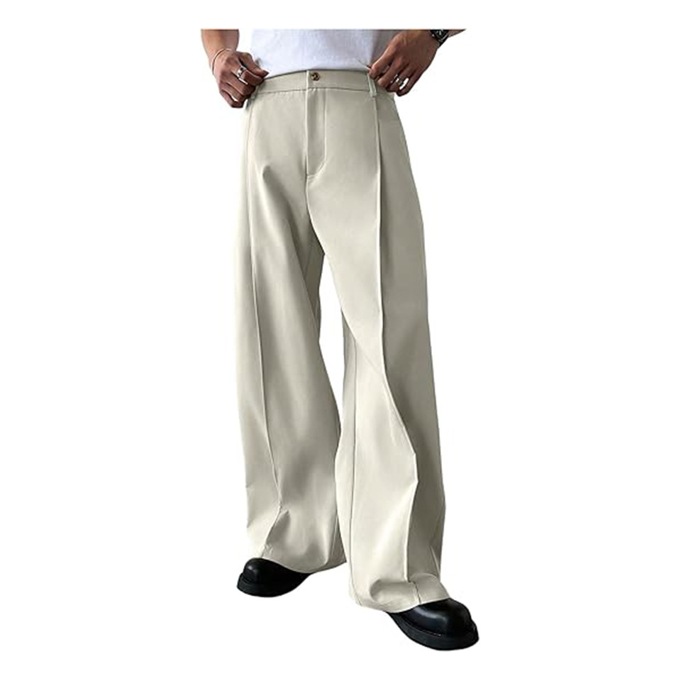 Pantaloni da Uomo a Gamba Drit - Young Men Formal Wear recensione e prezzo