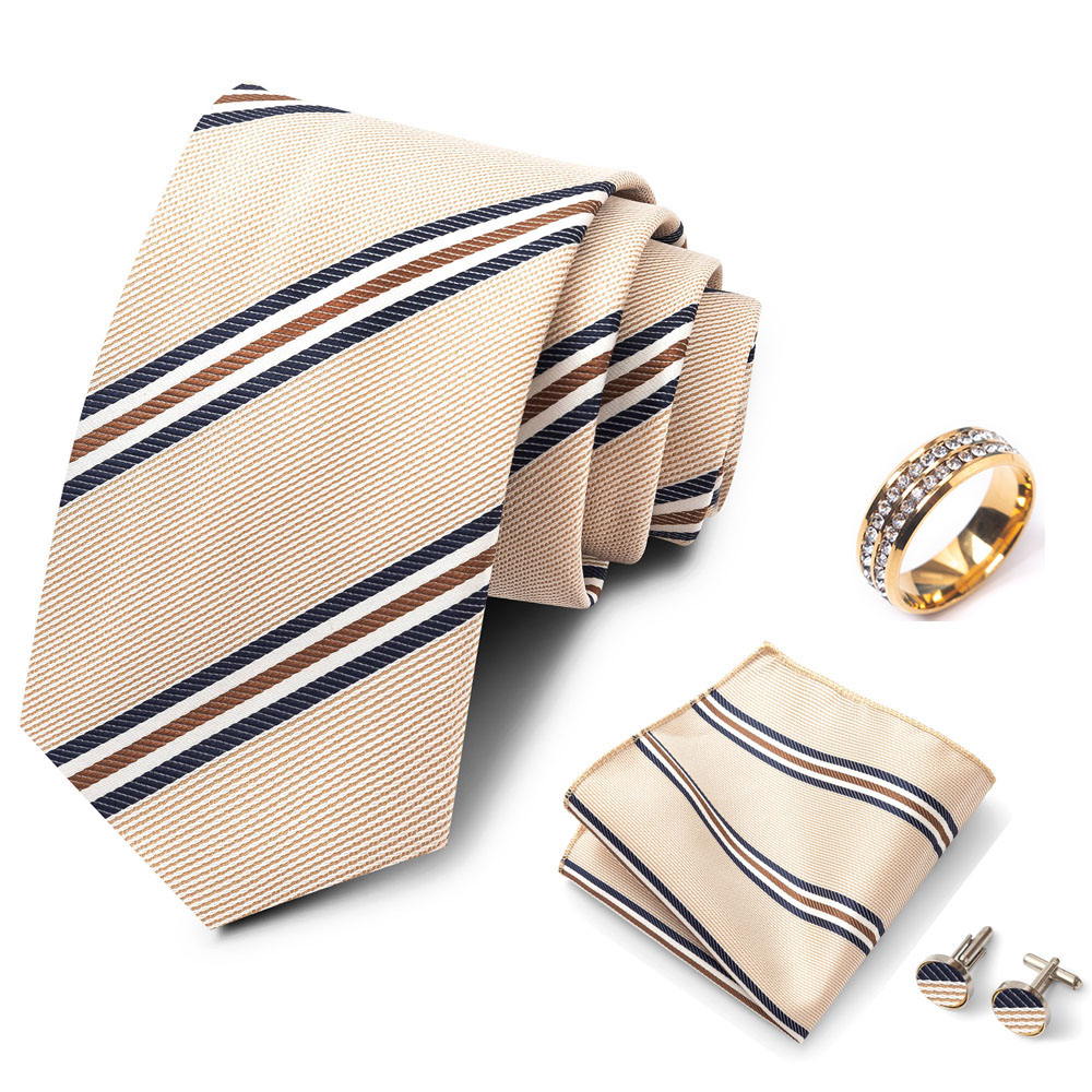 Set di Cravatte a Righe per Uo - Men Formal Wear Set recensione e prezzo