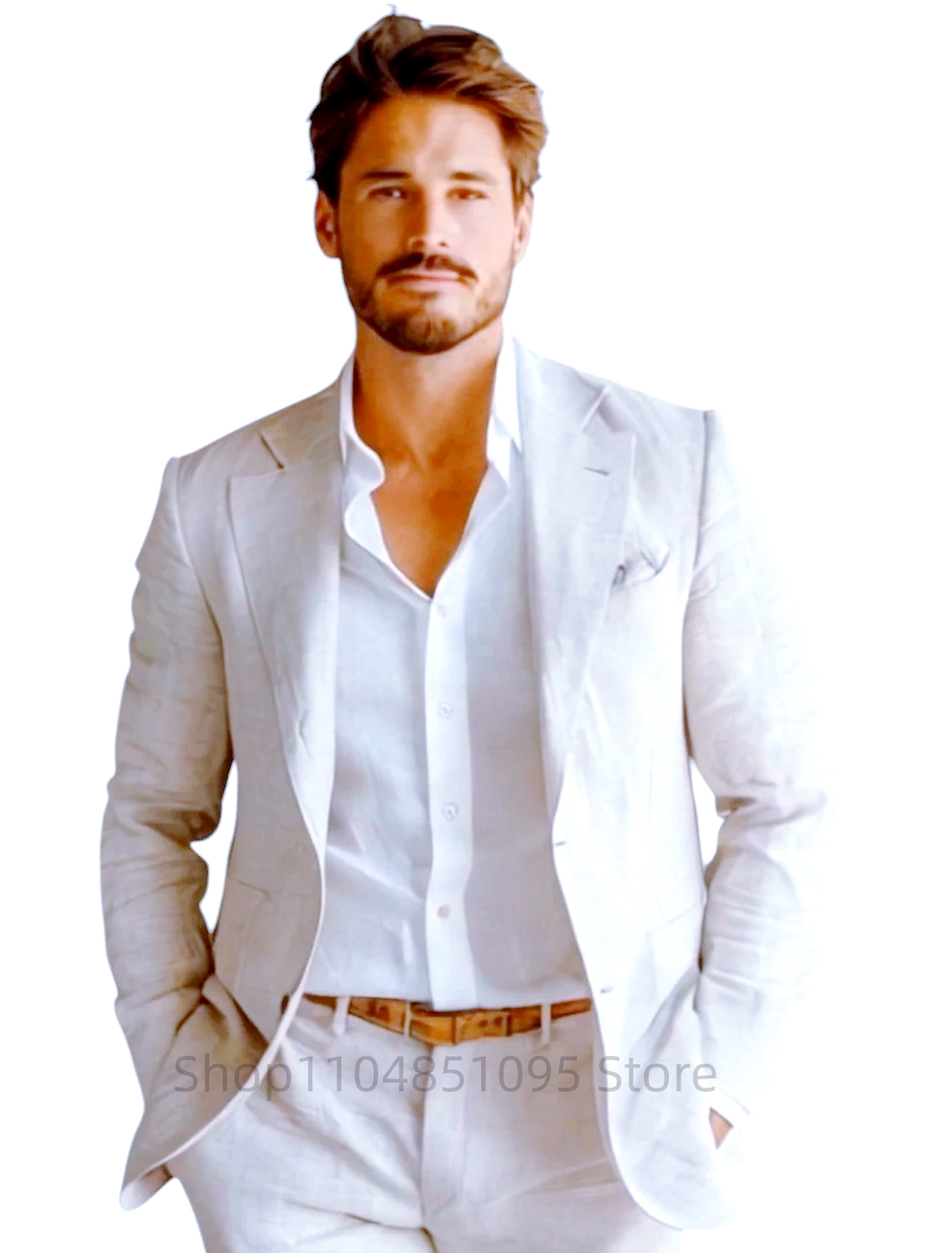 Blazer in Lino Blu Slim Fit da - Men Formal Wear For Summer recensione e prezzo