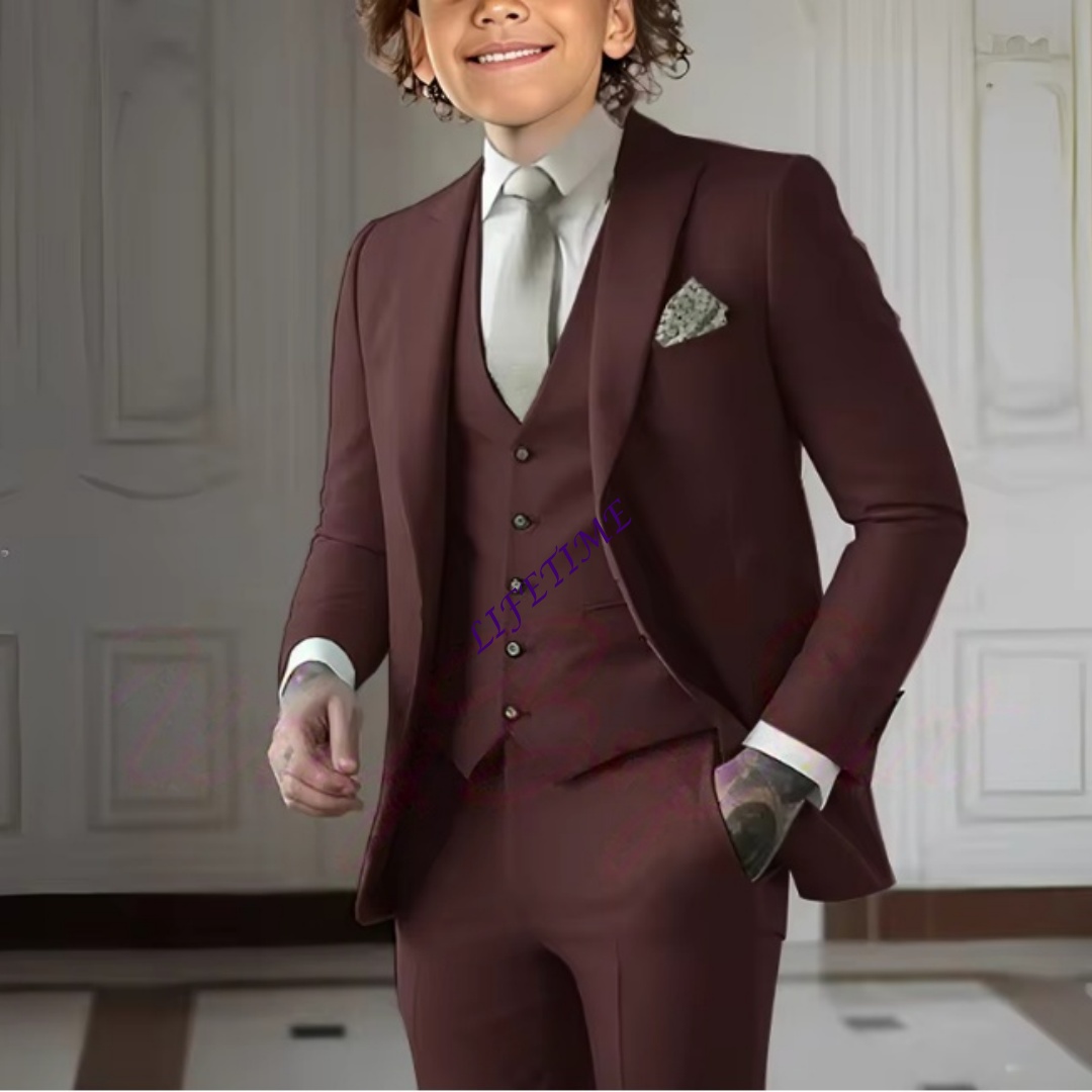 Abito a Tre Pezzi Verde Chiaro - Formal Wear For Men Kids recensione e prezzo
