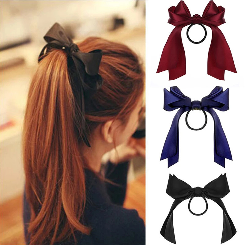 Elastico per Capelli in Raso a - Satin Bow Tie recensione e prezzo